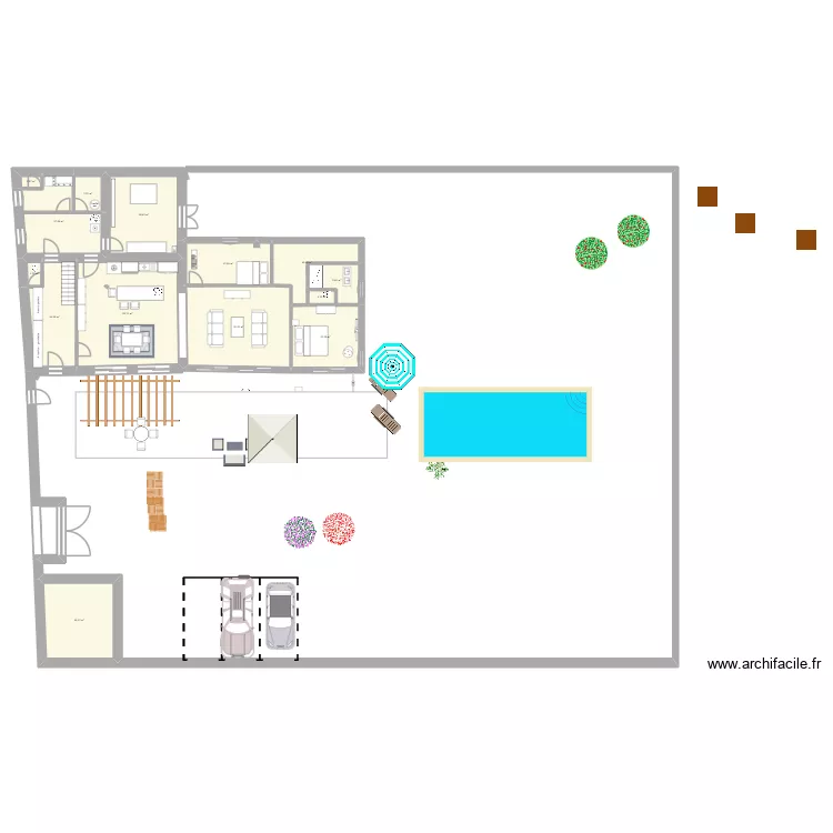 MDH2. Plan de 18 Pièces et 292 m²