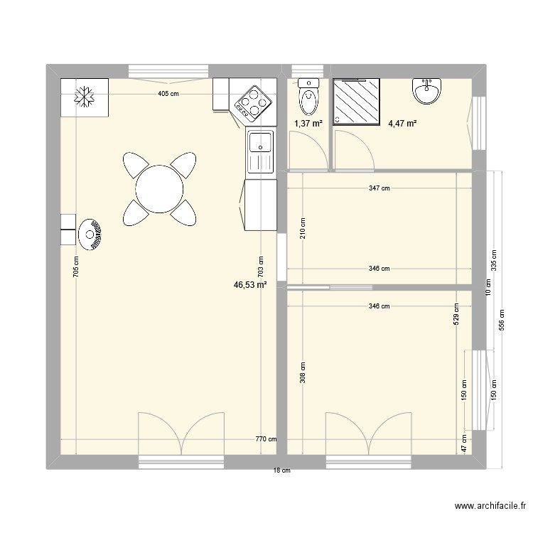 Marie-Anne plan 5. Plan de 0 pièce et 0 m2