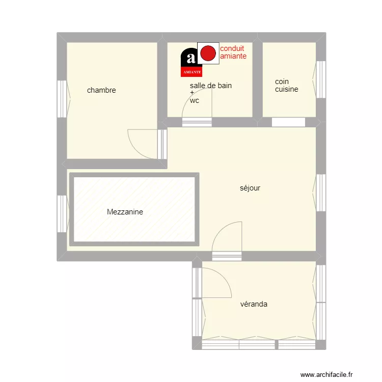 0797. Plan de 6  et 47 m²