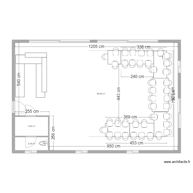SALLE LAC DE MAROT. Plan de SALLE LAC DE MAROT. Plan de