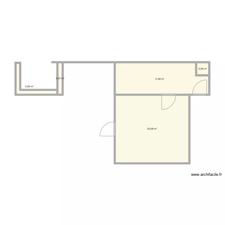 bain du naud. Plan de 5 et 33 m² bain du naud. Plan de 5 et 33 m²