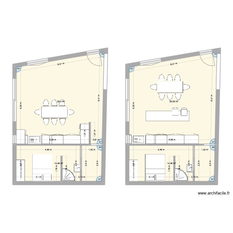 1er plans. Plan de 0 pièce et 0 m2