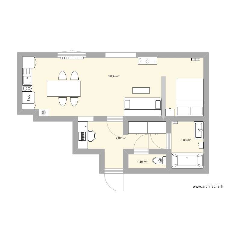 Appartement REIMS 07 2024. Plan de 0 pièce et 0 m2