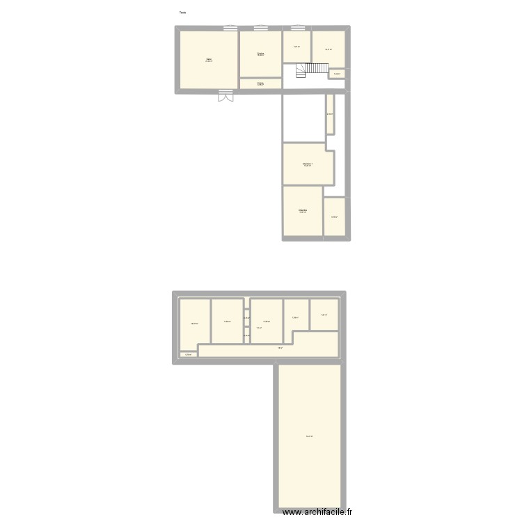 keracher 12 12 2023. Plan de 21 pièces et 334 m2