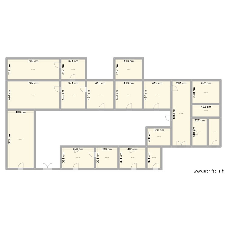 mio. Plan de 0 pièce et 0 m2