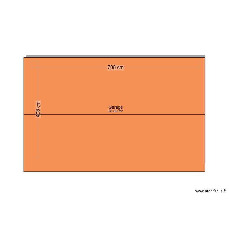 garage 1. Plan de 0 pièce et 0 m2
