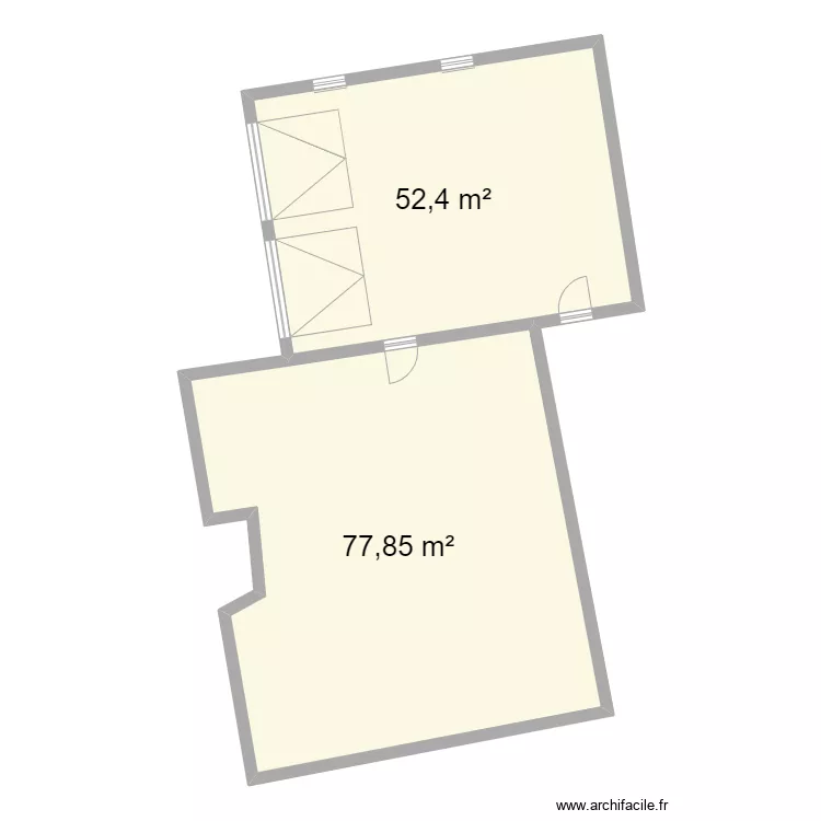 Garage de Pouilly. Plan de 
