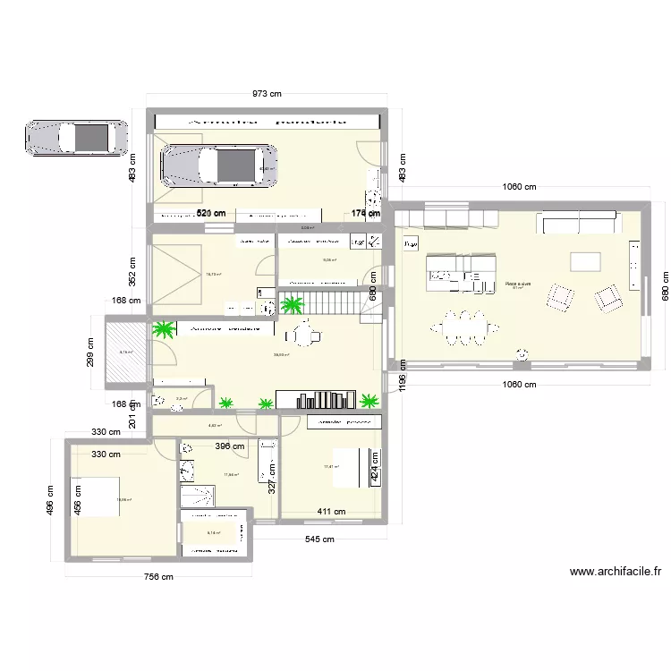 Prejet Resty Ange. Plan de 