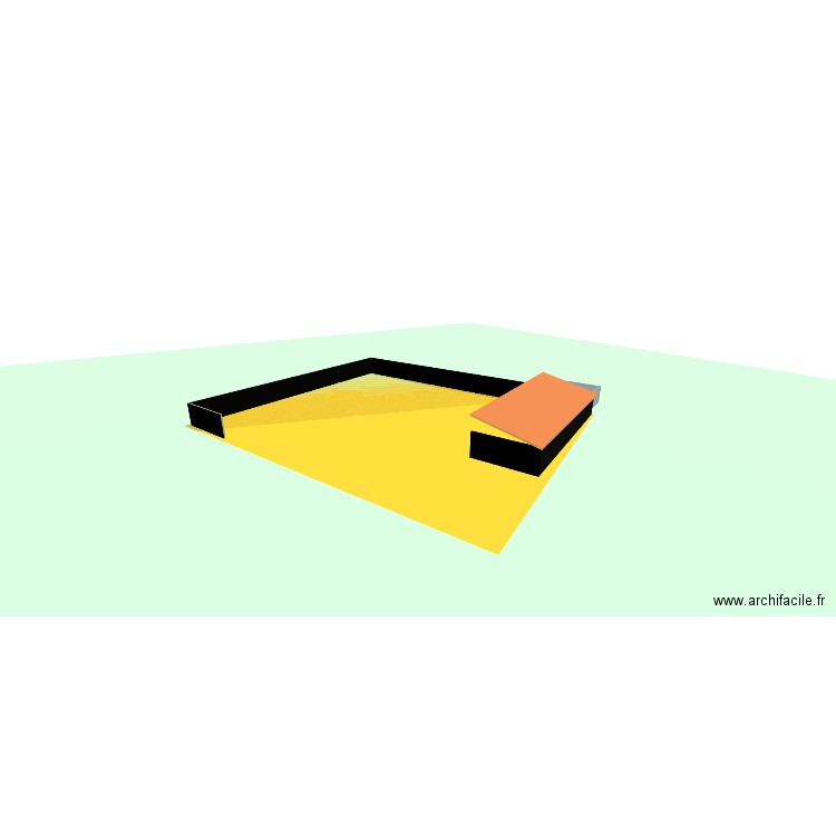 rgrg. Plan de 1 pièce et 31 m2