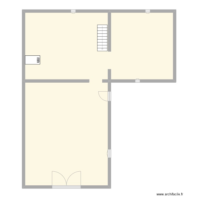 CAG02360E_MAISON. Plan de 1 pièce et 150 m2