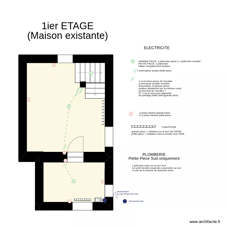 202605_Gars_Etg1_Vlive. Plan de 1  et 24 m²