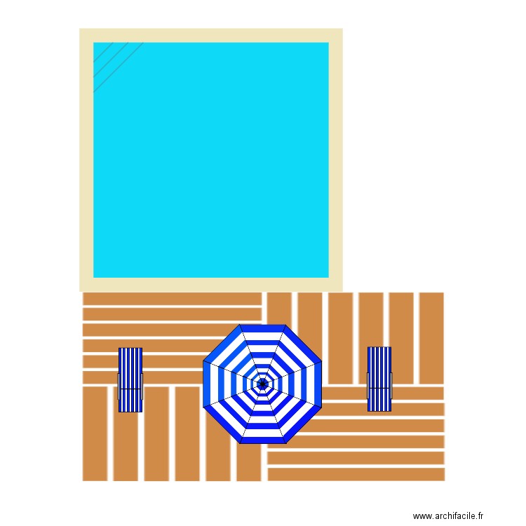 PISCINE. Plan de 0 pièce et 0 m2