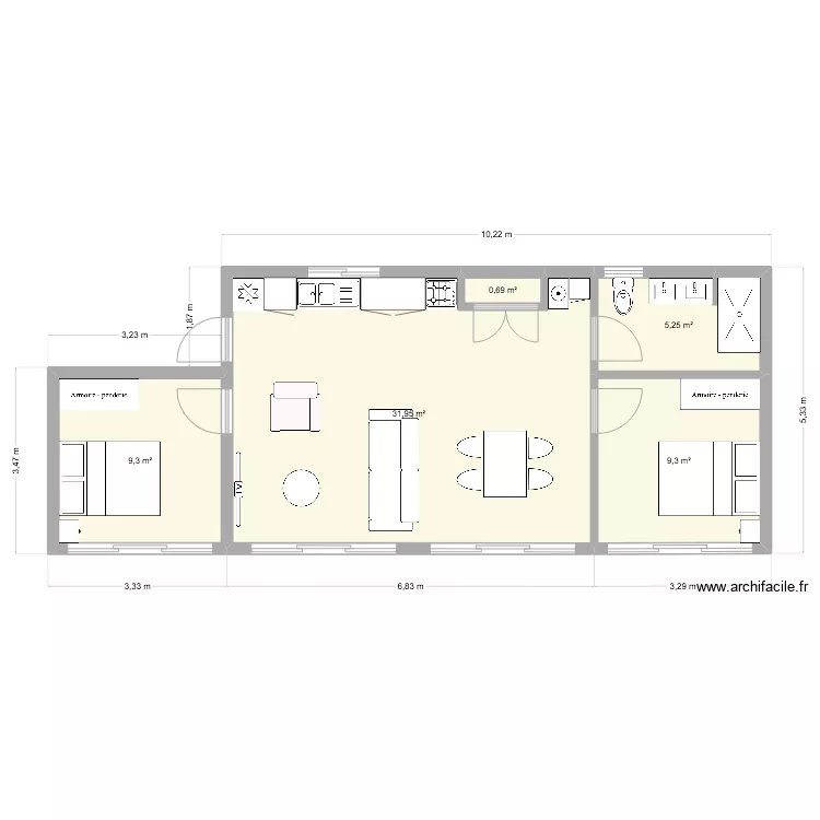 Bungalow02. Plan de Bungalow02. Plan de