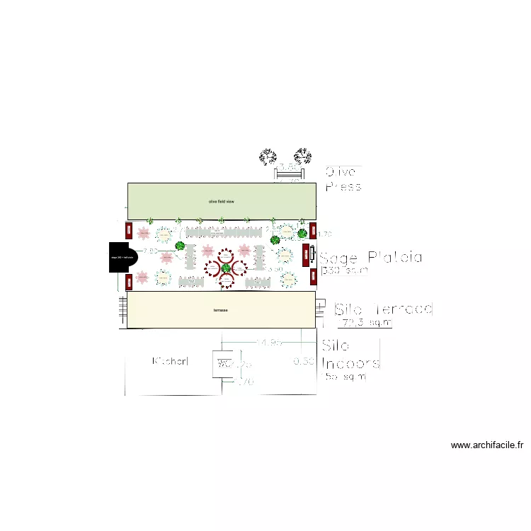 Omar et Miriam. Plan de 