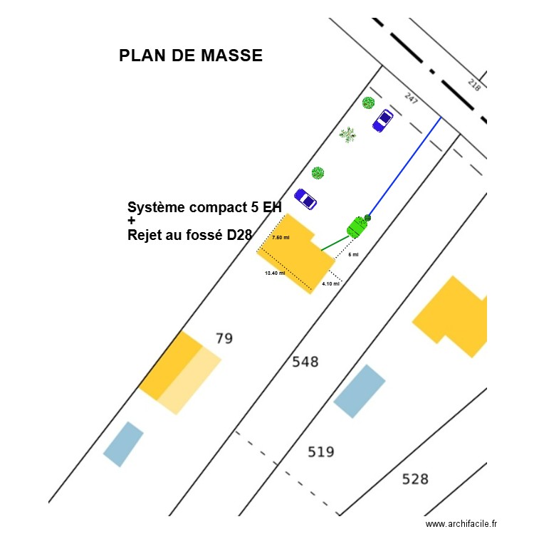 Ortega Longaes. Plan de 0 pièce et 0 m2