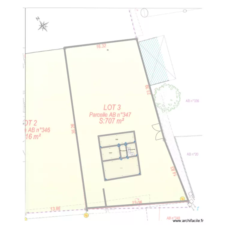 Maison TREMEL. Plan de 5 Pièces et 73 m²