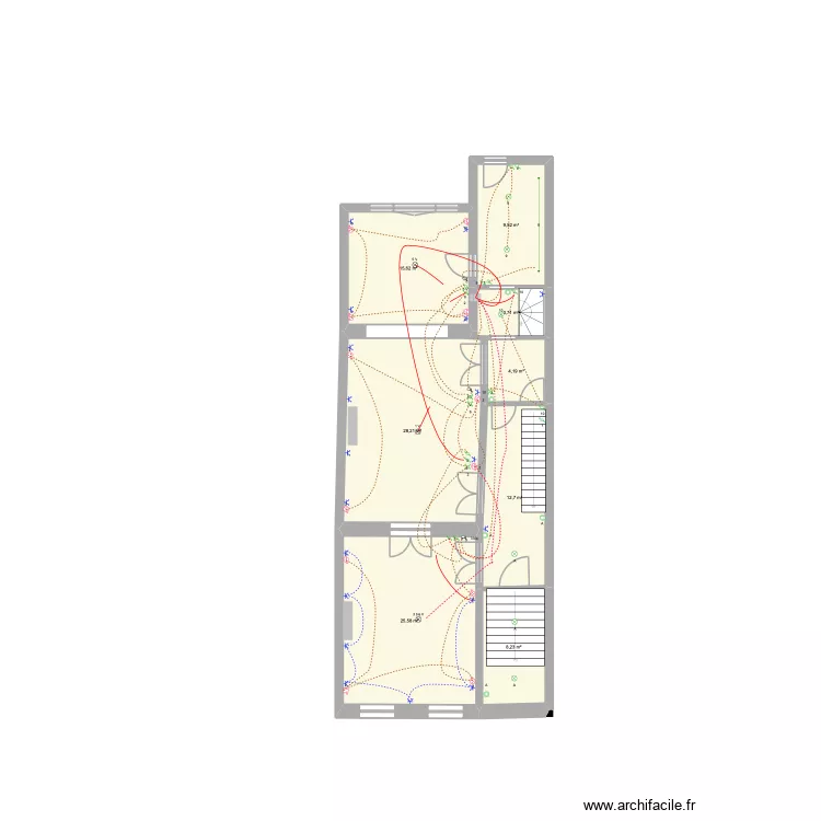 unite I rdc. Plan de 8 et 108 m² unite I rdc. Plan de 8 et 108 m²