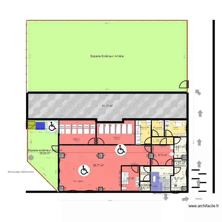 Fontenay Projet JrD ArL Tvx - av CF V Bienvenu 2. Plan de 