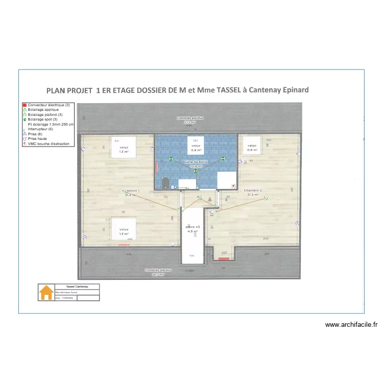 Tassel Cantenay. Plan de Tassel Cantenay. Plan de