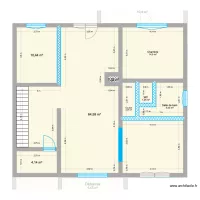 Maison Gandrange - murs coupés