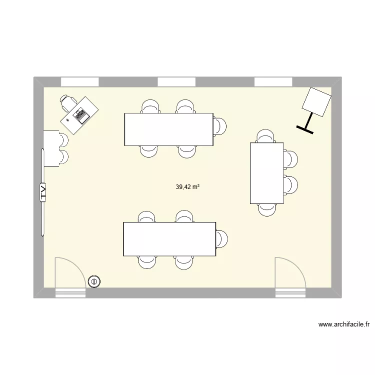 D1.02. Plan de 1  et 39 m²