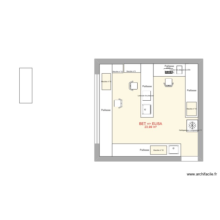 LABO. Plan de 0 pièce et 0 m2 LABO. Plan de 0 pièce et 0 m2