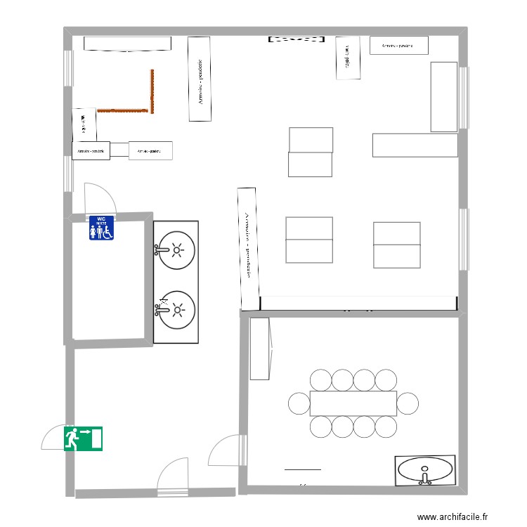 plan école petite chapelle. Plan de 0 pièce et 0 m2