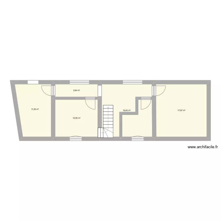 SIMON/RAF/1&deg;. Plan de 