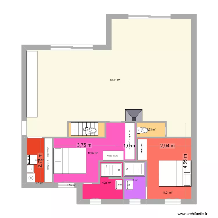 maison dinard 1.2. Plan de 10 et 96 m² maison dinard 1.2. Plan de 10 et 96 m²