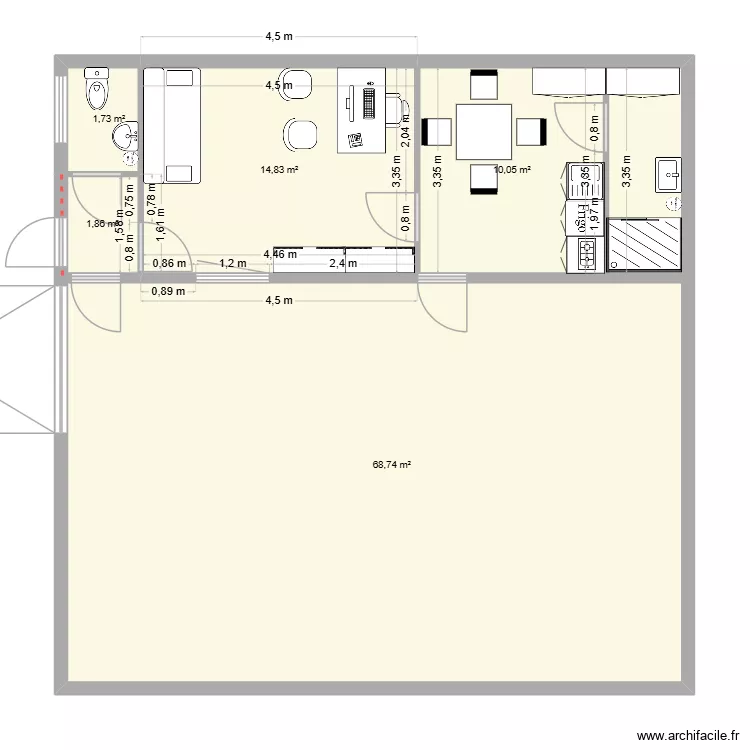 pb+. Plan de 5 et 97 m² pb+. Plan de 5 et 97 m²