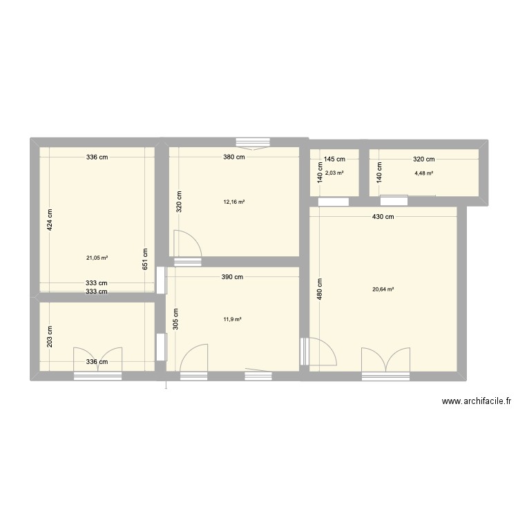 MAM LA BACHELLERIE. Plan de 0 pièce et 0 m2