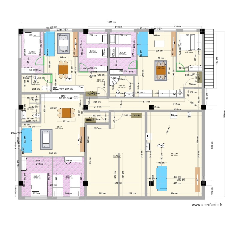 3th Floor 5.1.2.3.1. Plan de 0 pièce et 0 m2