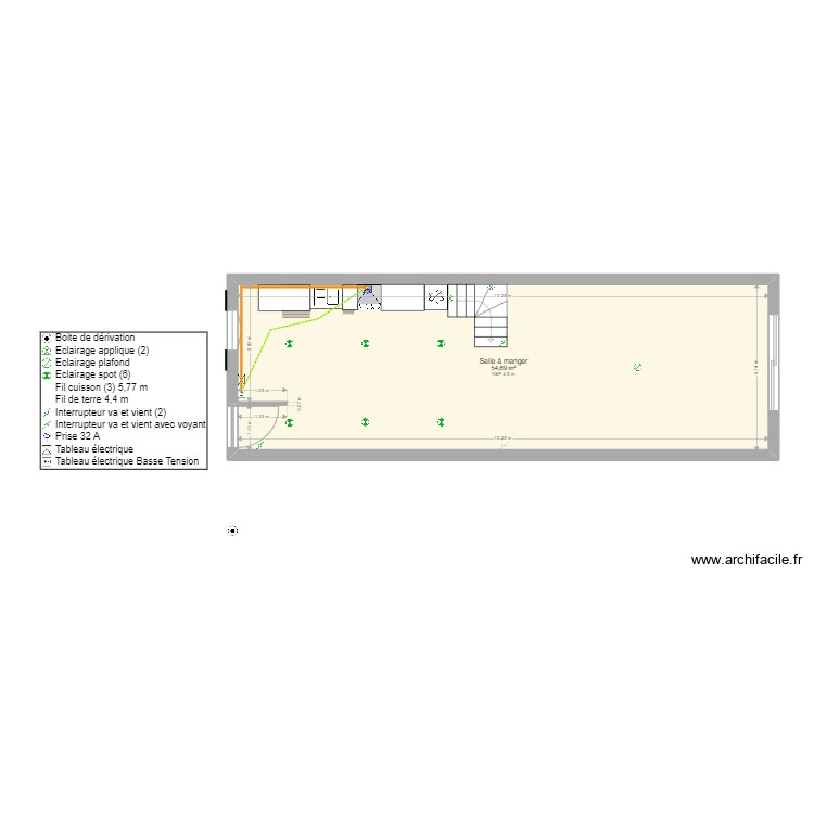 PROJET AZILLE. Plan de 0 pièce et 0 m2