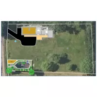 Plan ext&eacute;rieur La Lande via Carte