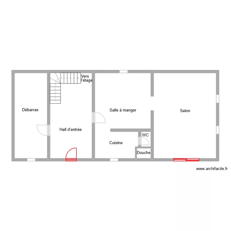 Cere_Plan. Plan de 5  et 94 m²