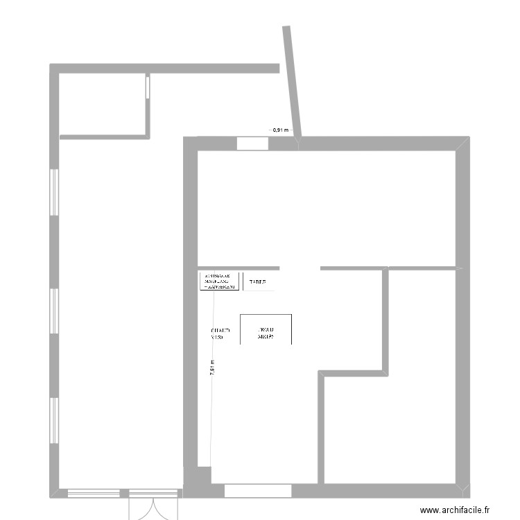 MAVIEL AMENAGEMENT 2. Plan de 0 pièce et 0 m2