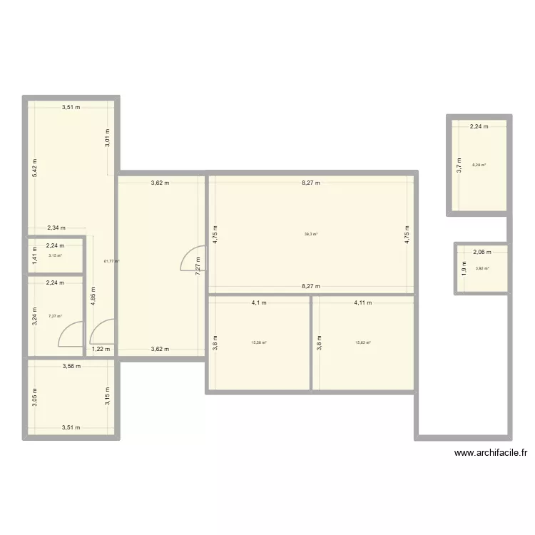 plan maison raizet base. Plan de 