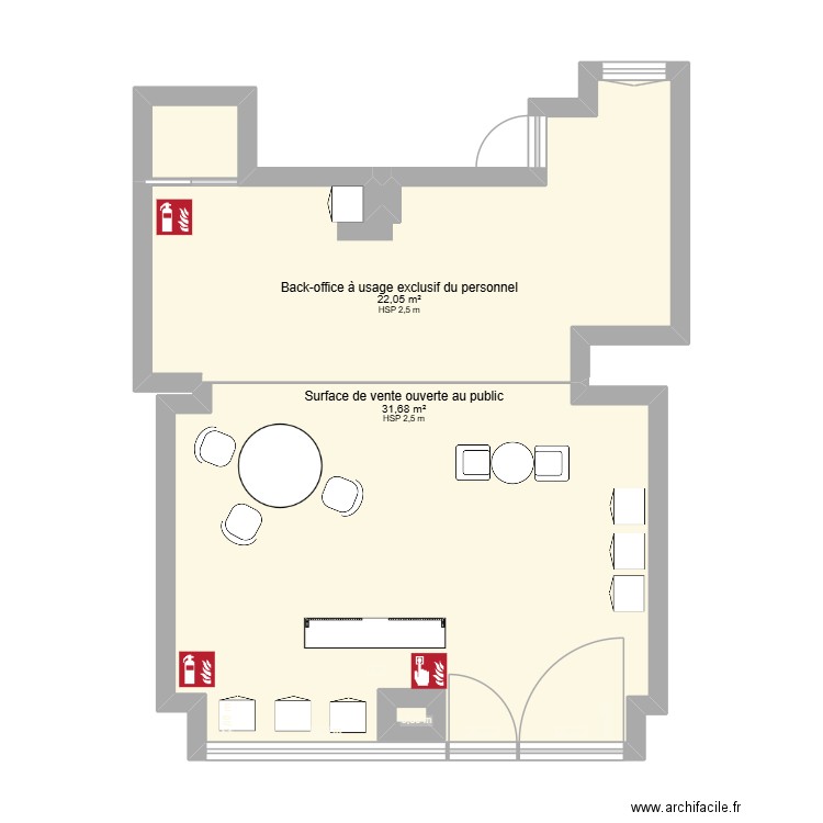 KIMAI 2. Plan de 4 pièces et 55 m2