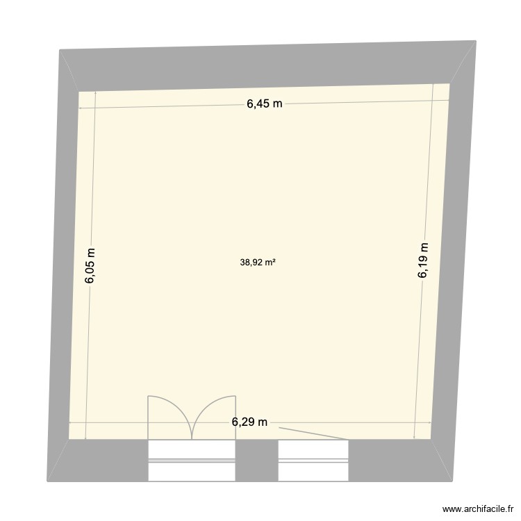 jeudo. Plan de 0 pièce et 0 m2