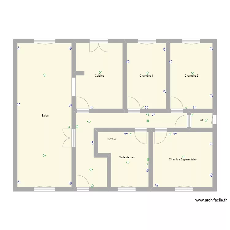 plan maison tergnier. Plan de plan maison tergnier. Plan de