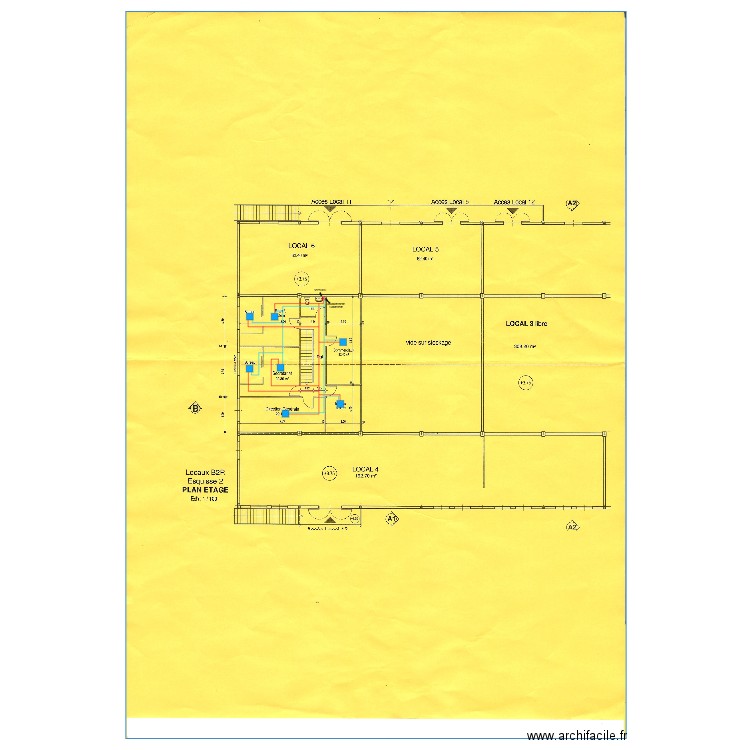 Plan d'implantation R+1 V3. Plan de 0 pièce et 0 m2