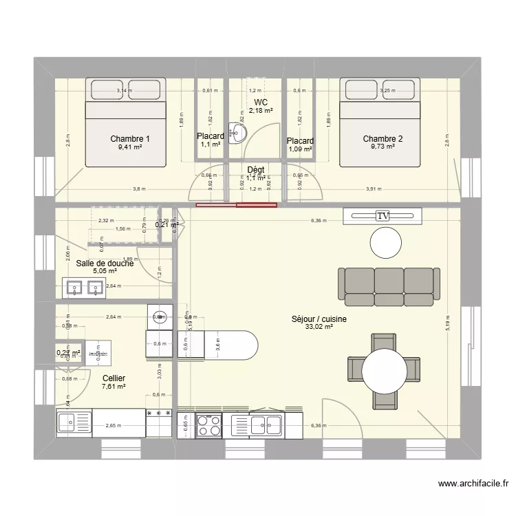 Maison V29-08-26. Plan de 12 Pièces et 144 m² Maison V29-08-26. Plan de 12 Pièces et 144 m²