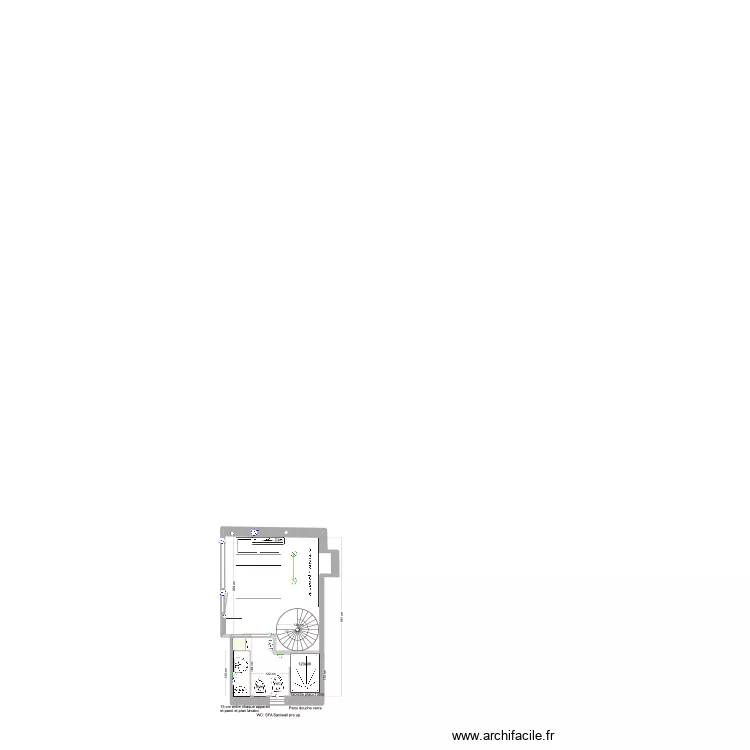 BSC atelier étage. Plan de BSC atelier étage. Plan de