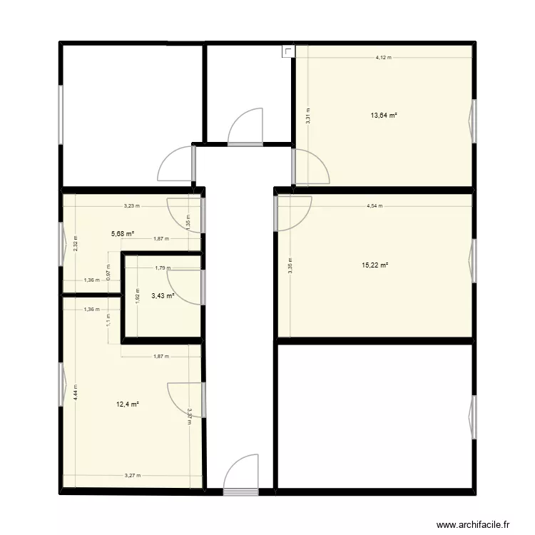 devoir. Plan de 5  et 50 m²