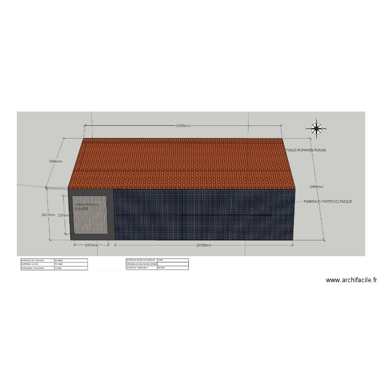 PLAN DES TOITURE FIN. Plan de 0 pièce et 0 m2