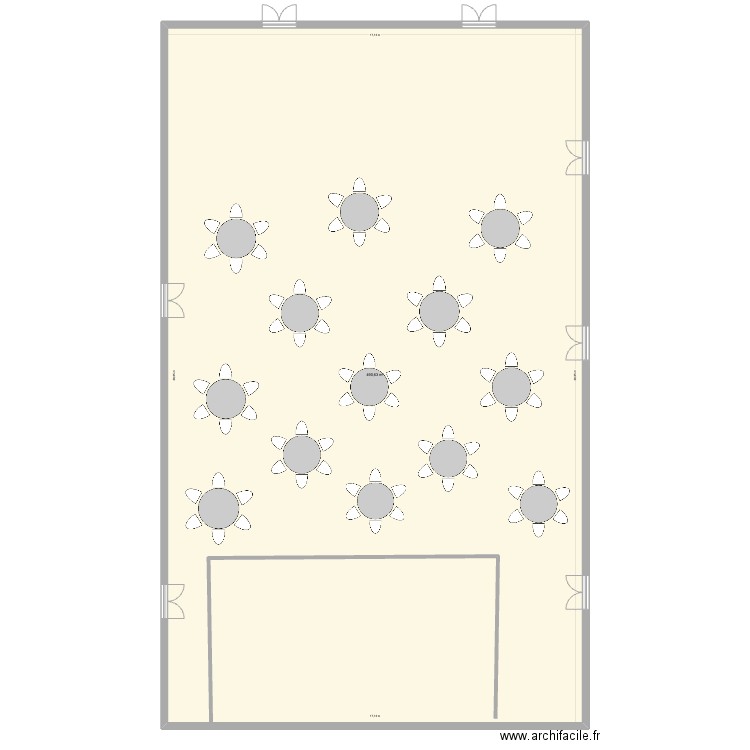 Plan Dutscher. Plan de 1 pièce et 491 m2