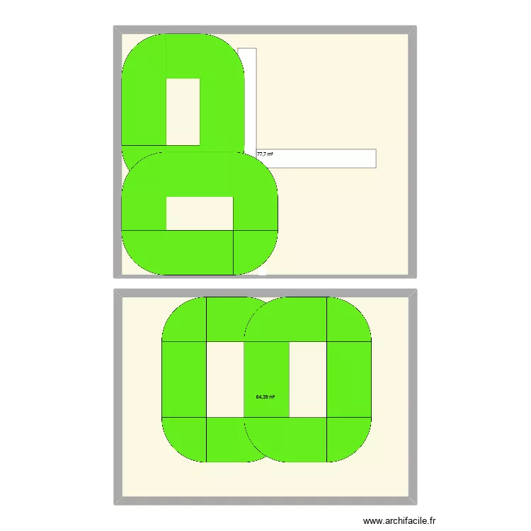 Tradewind with bar. Plan de Tradewind with bar. Plan de