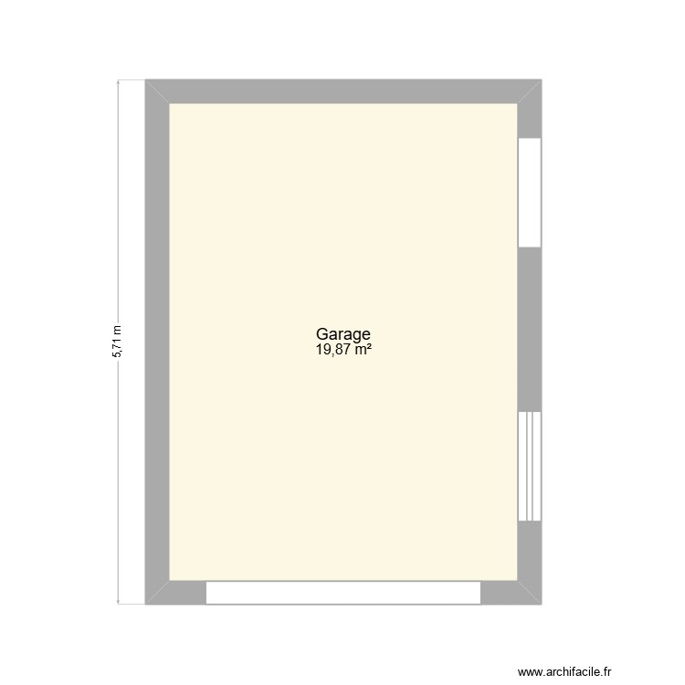 garage st jean. Plan de 0 pièce et 0 m2