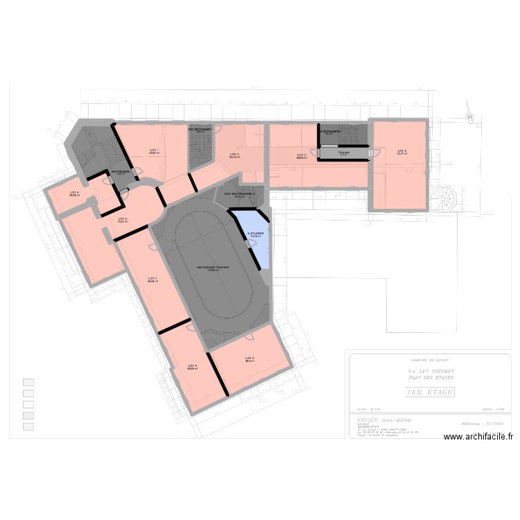 Longwy therme (à partir du 2ème étage). Plan de 0 pièce et 0 m2