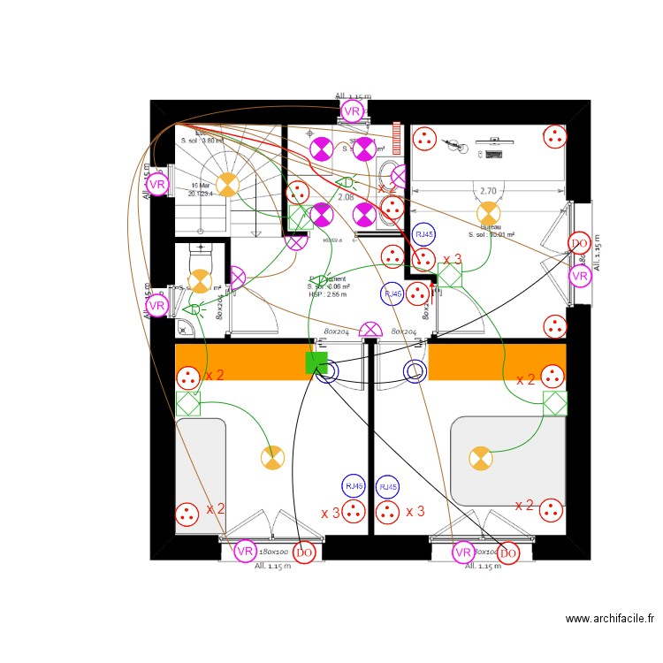 Pittella. Plan de 0 pièce et 0 m2